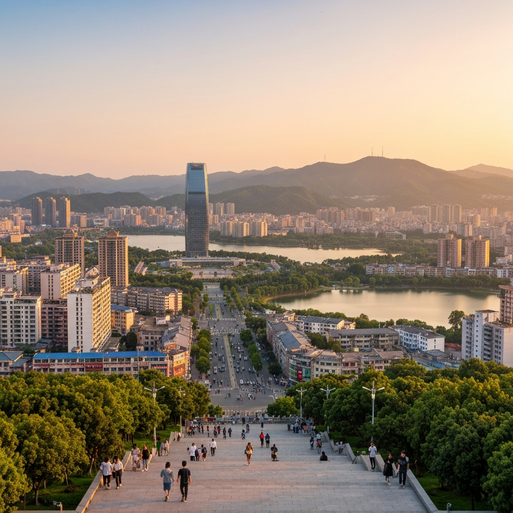 Kunming Aerial View