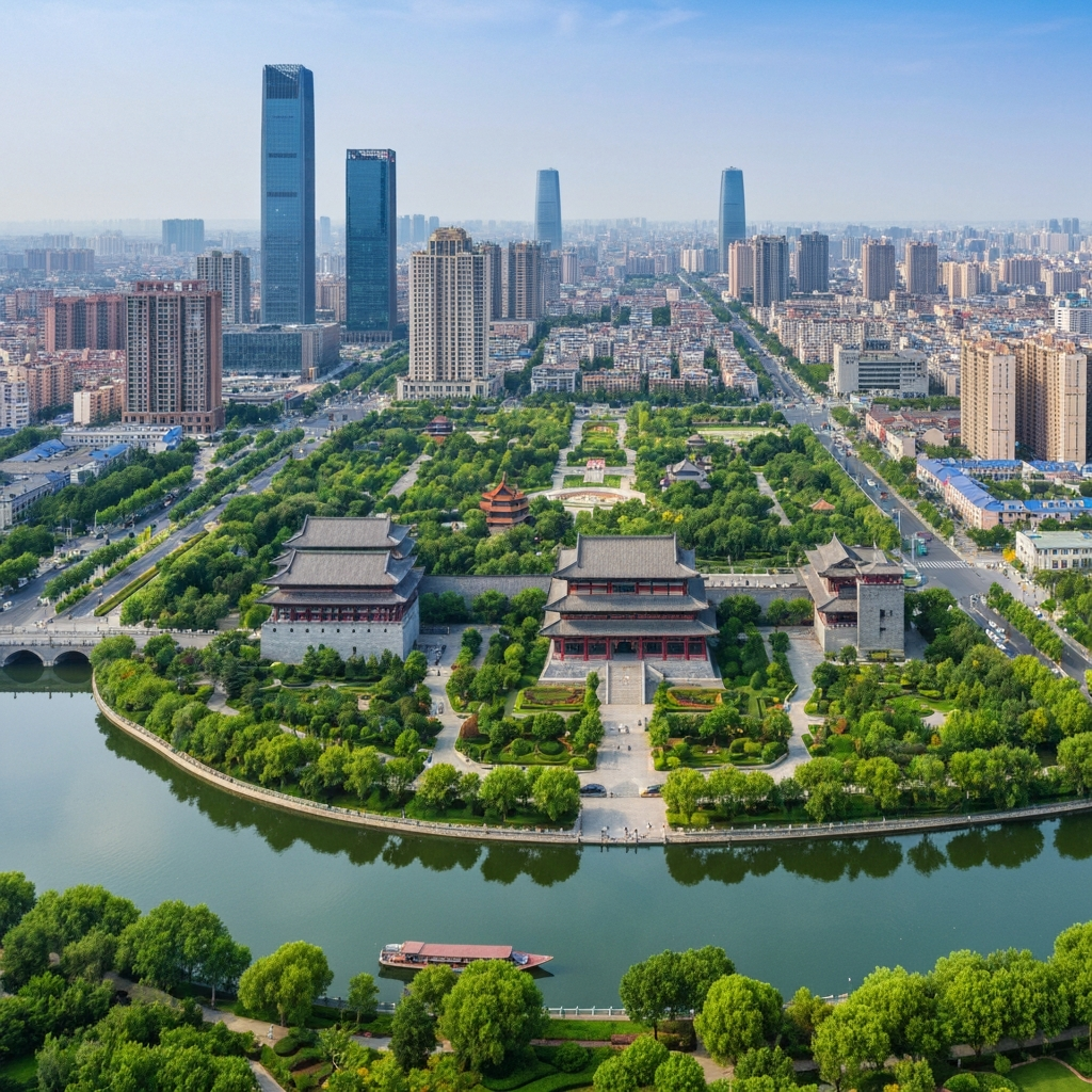 Lu'an to Jinan Private Jet Route
