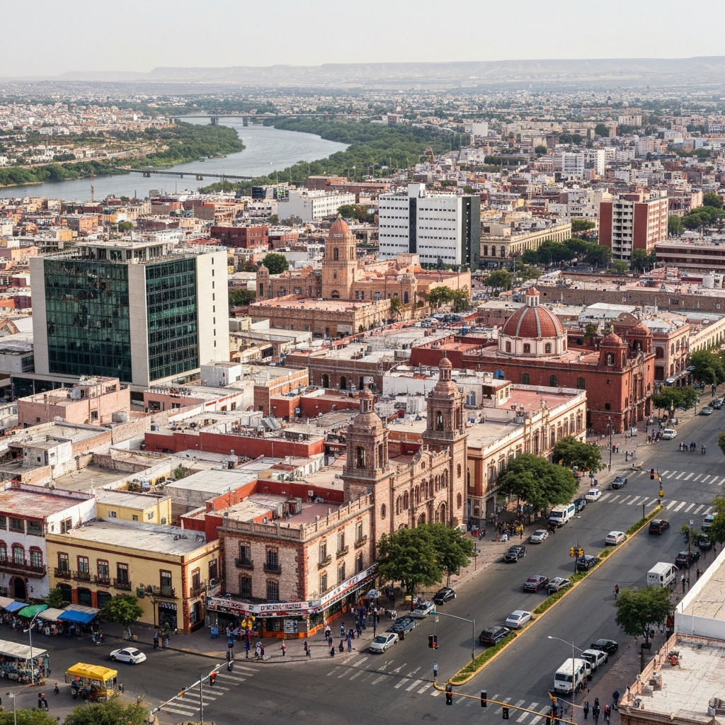 Mexico City skyline