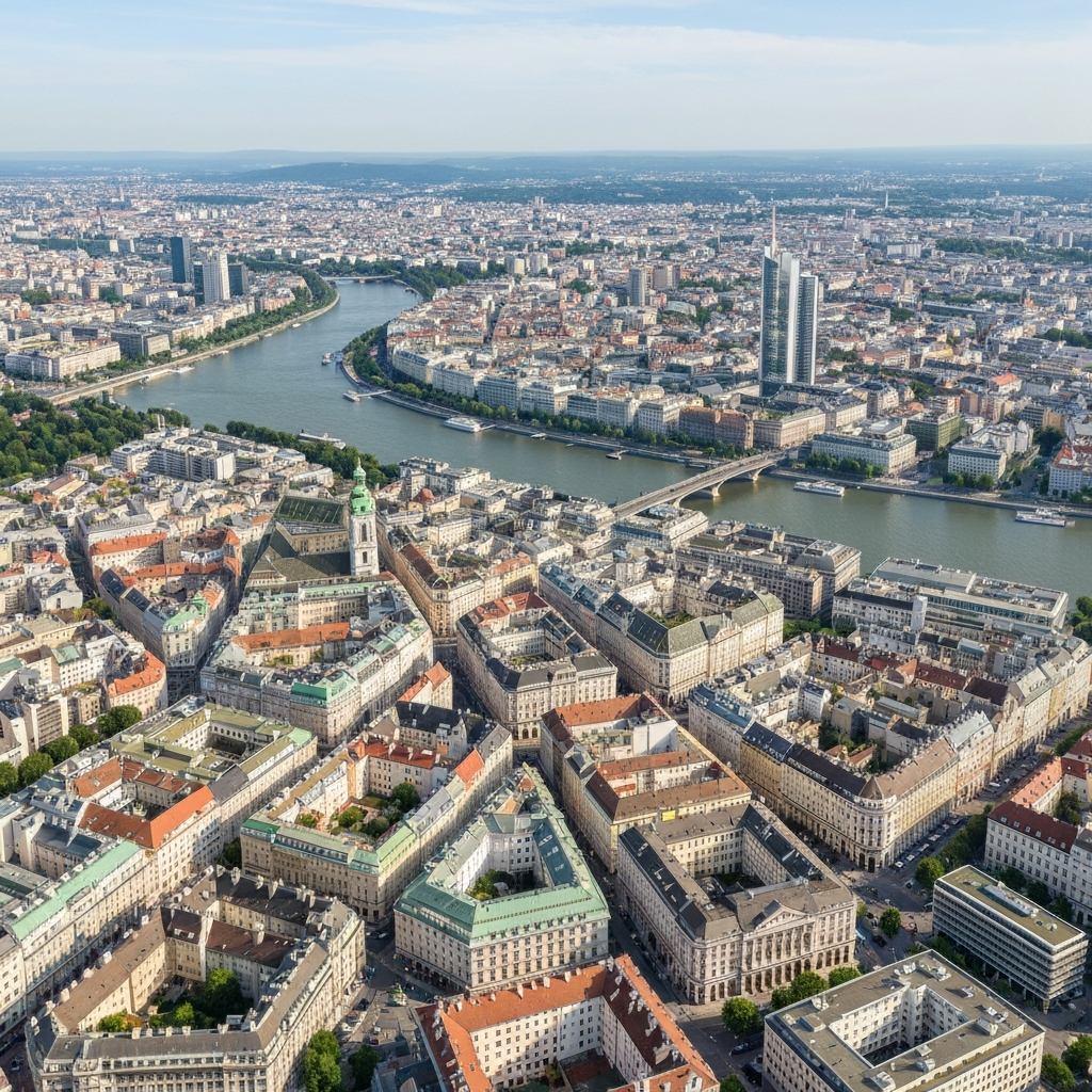 Brussels to Vienna private jet card