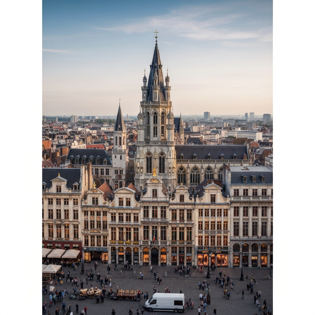 Brussels private jet ramp