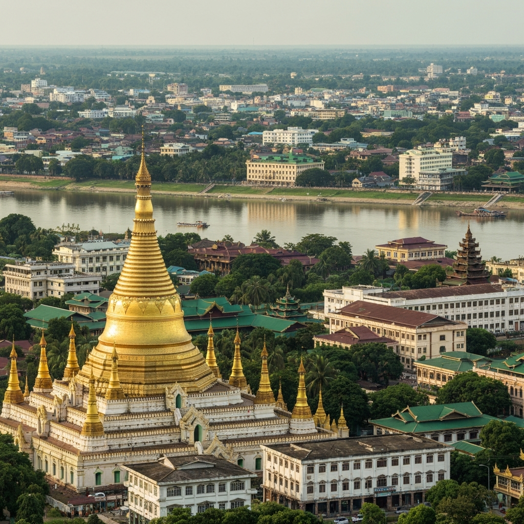 Mandalay Jet Departure