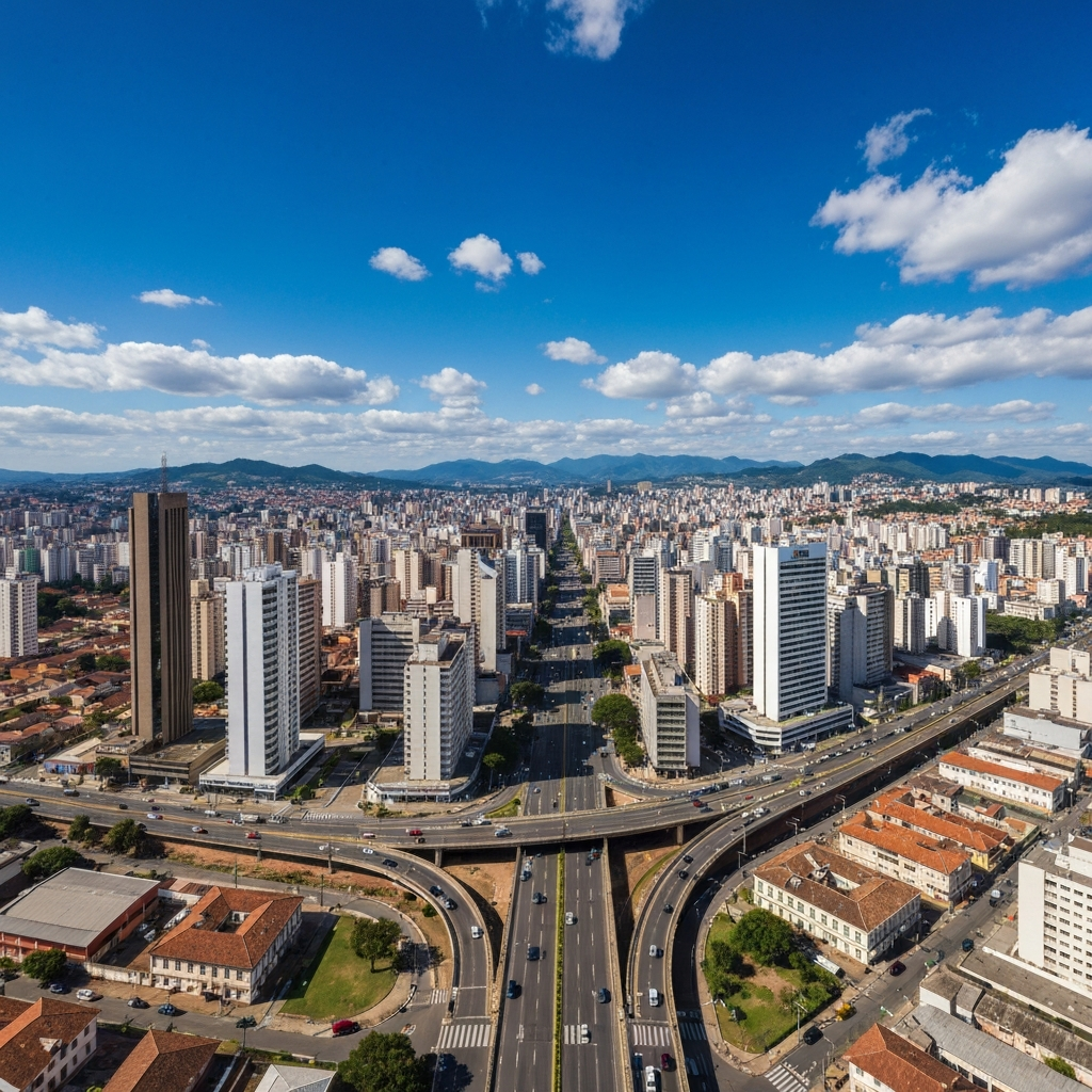 Arriving in Belo Horizonte by private jet
