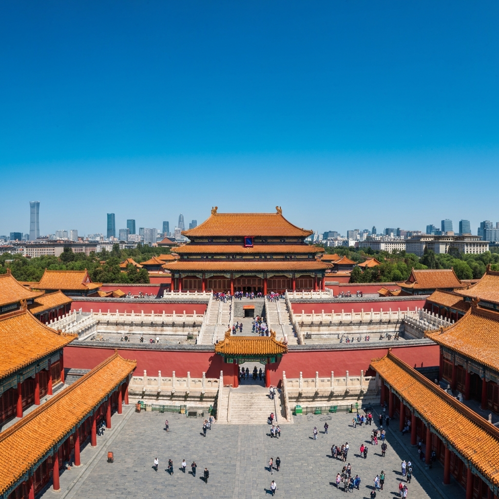 Pudong to Beijing Private Jet Route