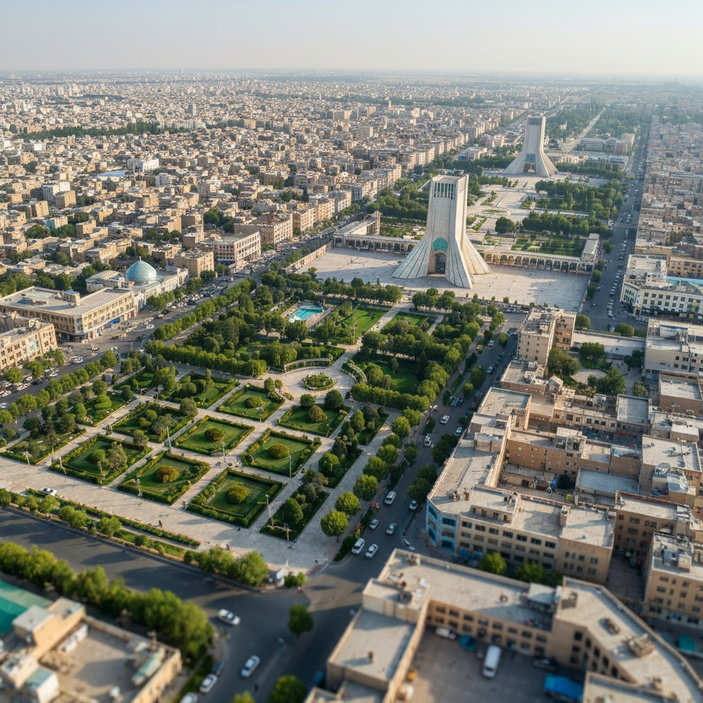 Mashhad cityscape