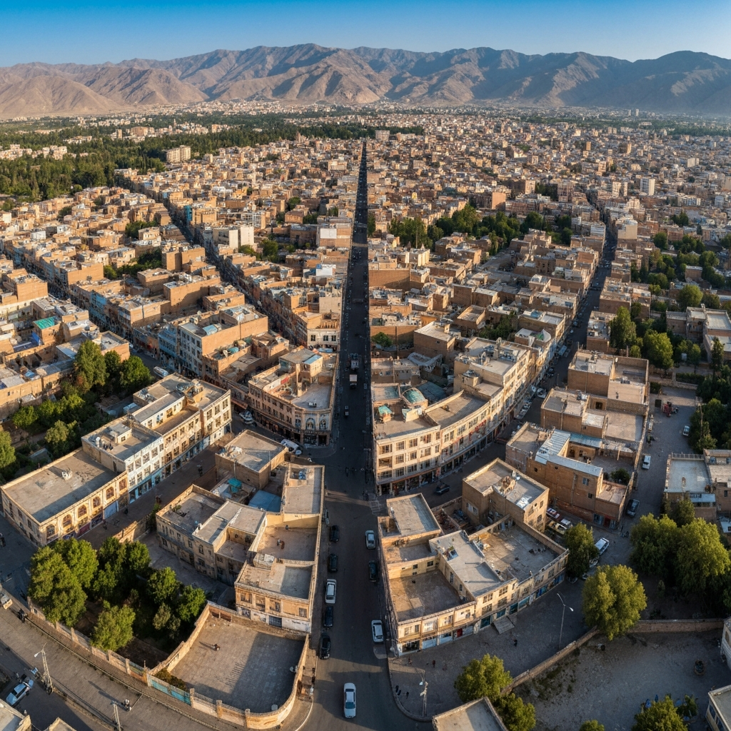 Shiraz skyline