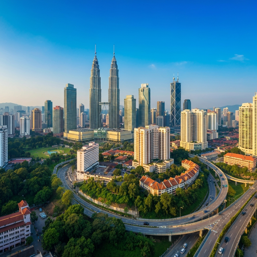 Arrival in Kuala Lumpur