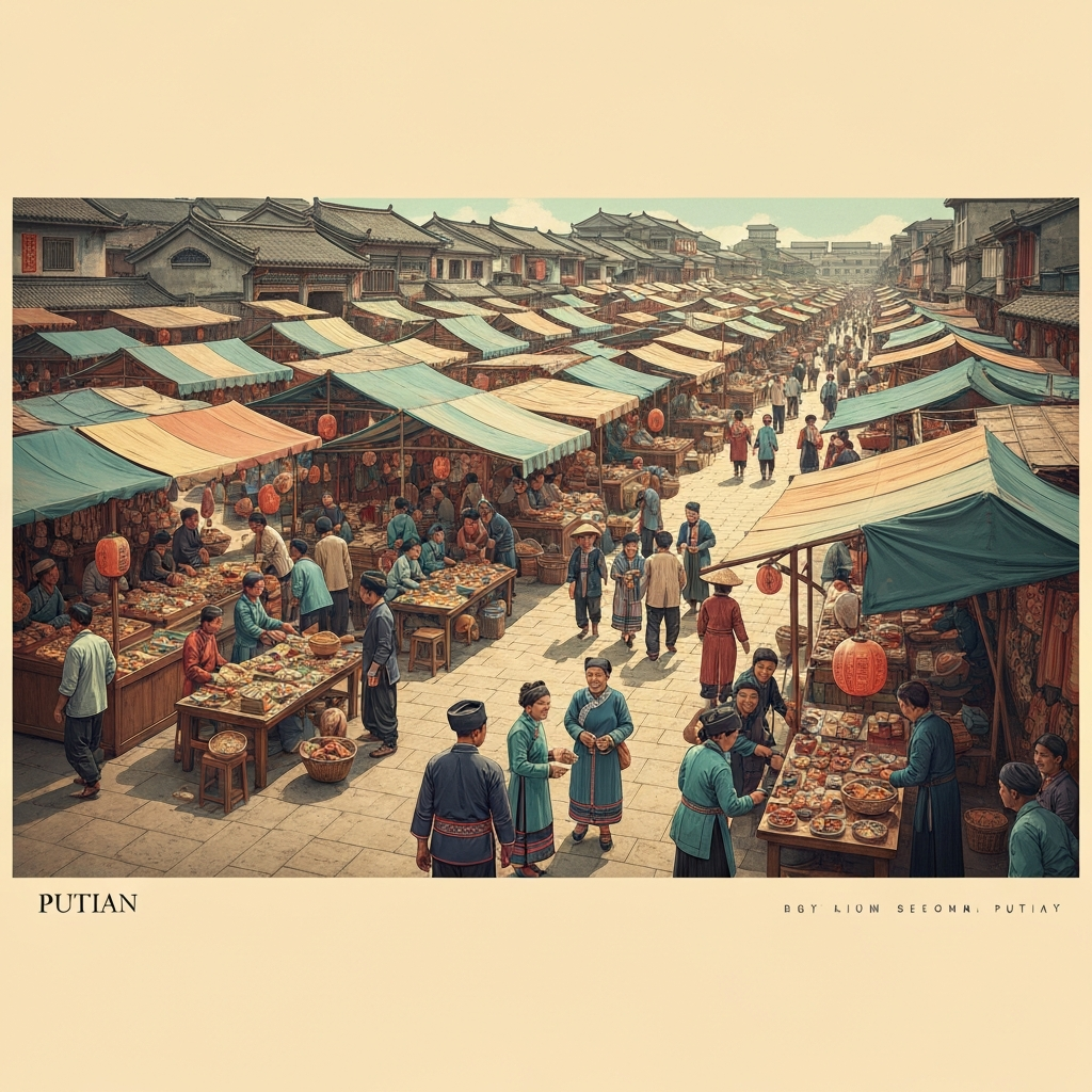 Putian cityscape