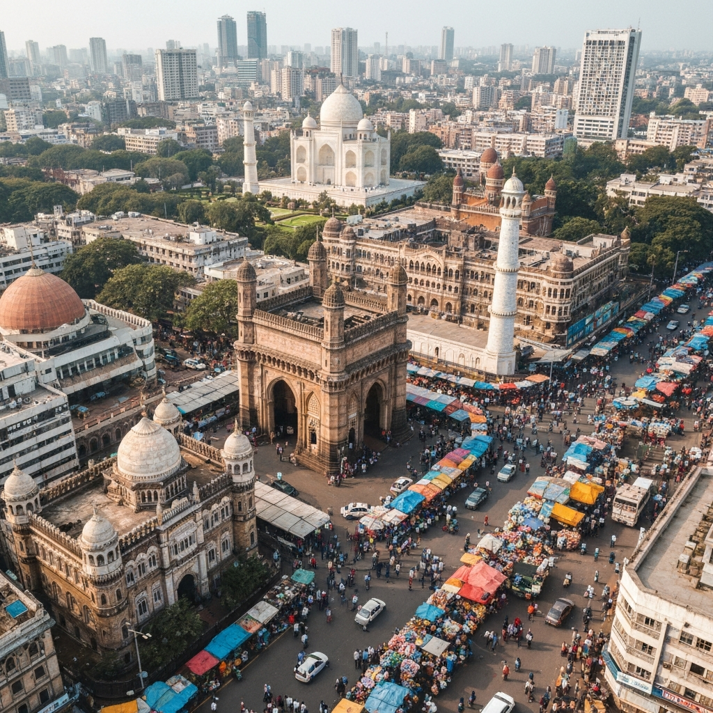 Mumbai Aerial View