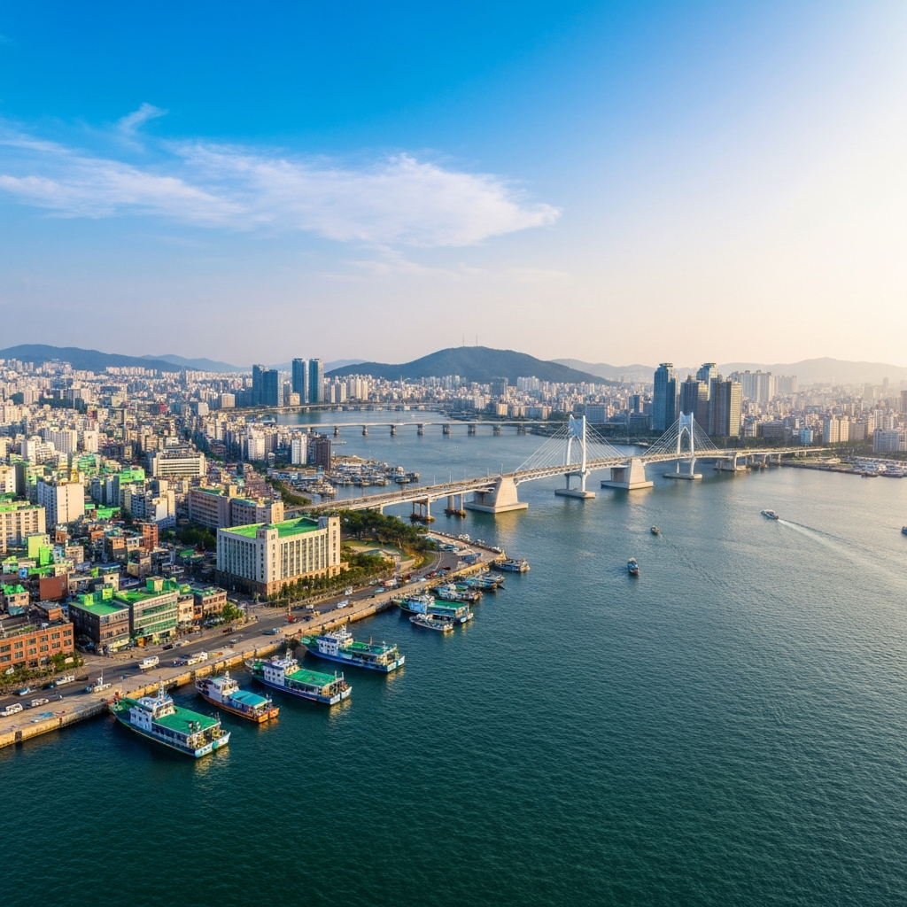 Suwon to Incheon Private Jet Route
