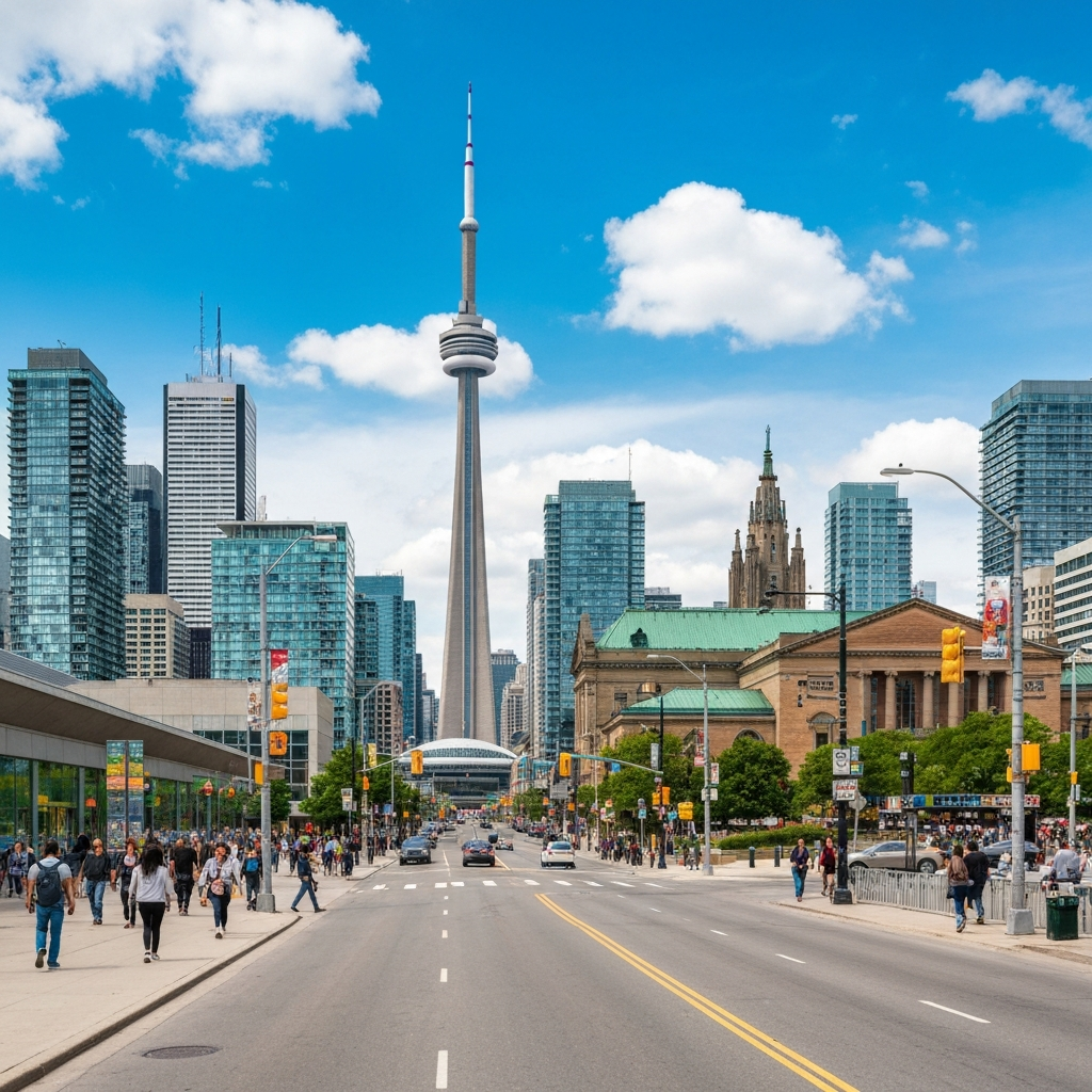 Toronto city view