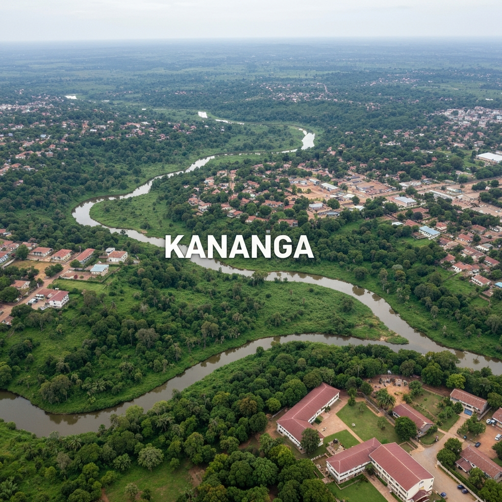 Kananga to Kinshasa Private Jet Route