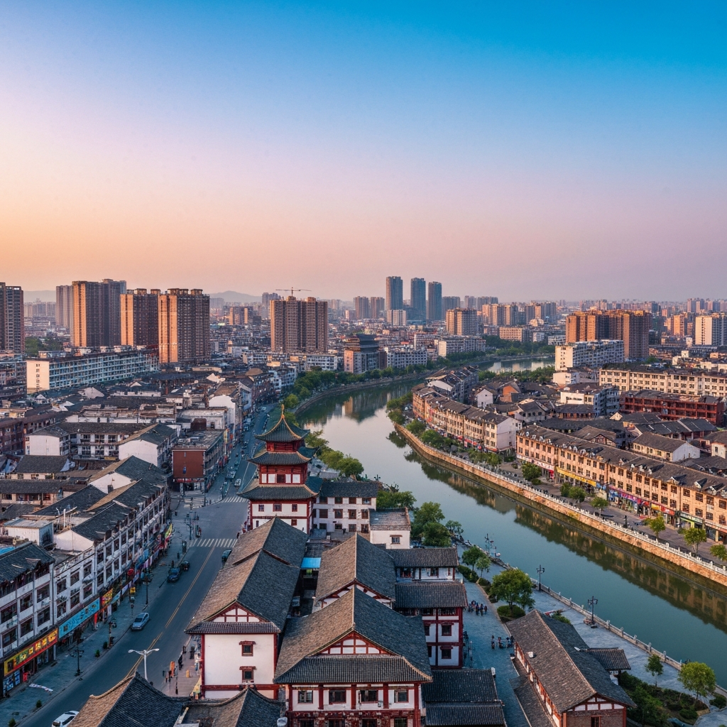 Shangqiu to Heze Private Jet Route