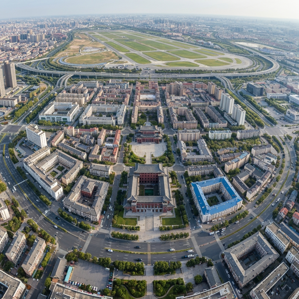 Jet Landing in Shijiazhuang