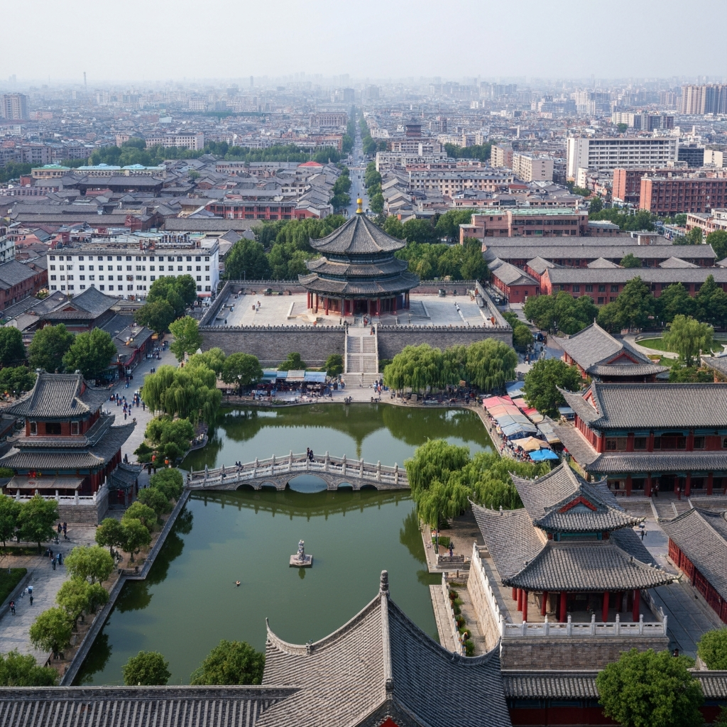 Luoyang to Beijing route image