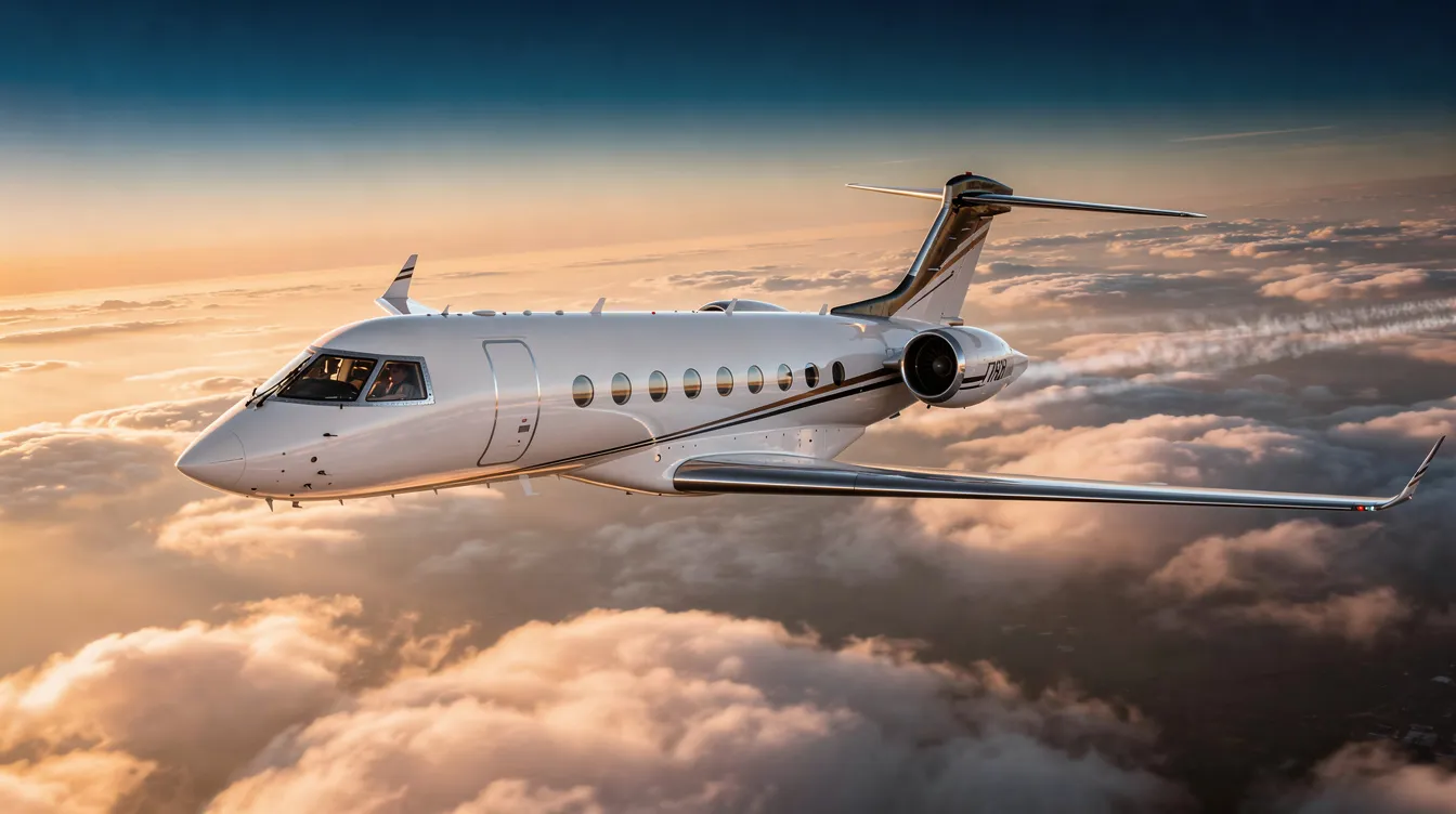 The image depicts a sleek private jet, similar to those often associated with prominent figures like Joel Osteen, pastor of Lakewood Church, known for his prosperity gospel. The aircraft is parked at an airport, ready for takeoff, symbolizing the connection between faith, travel, and the financial support from donations within the Christian community.