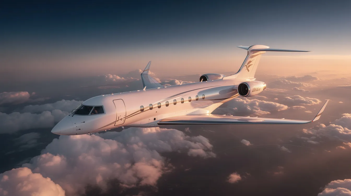 The image features a sleek Piper Aerostar private jet, showcasing its aerodynamic design and retractable landing gear. This high-performance aircraft, known for its exceptional speed and fuel efficiency, is equipped with twin engines and a pressurized cabin, making it ideal for experienced pilots seeking luxury and reliability in flight.