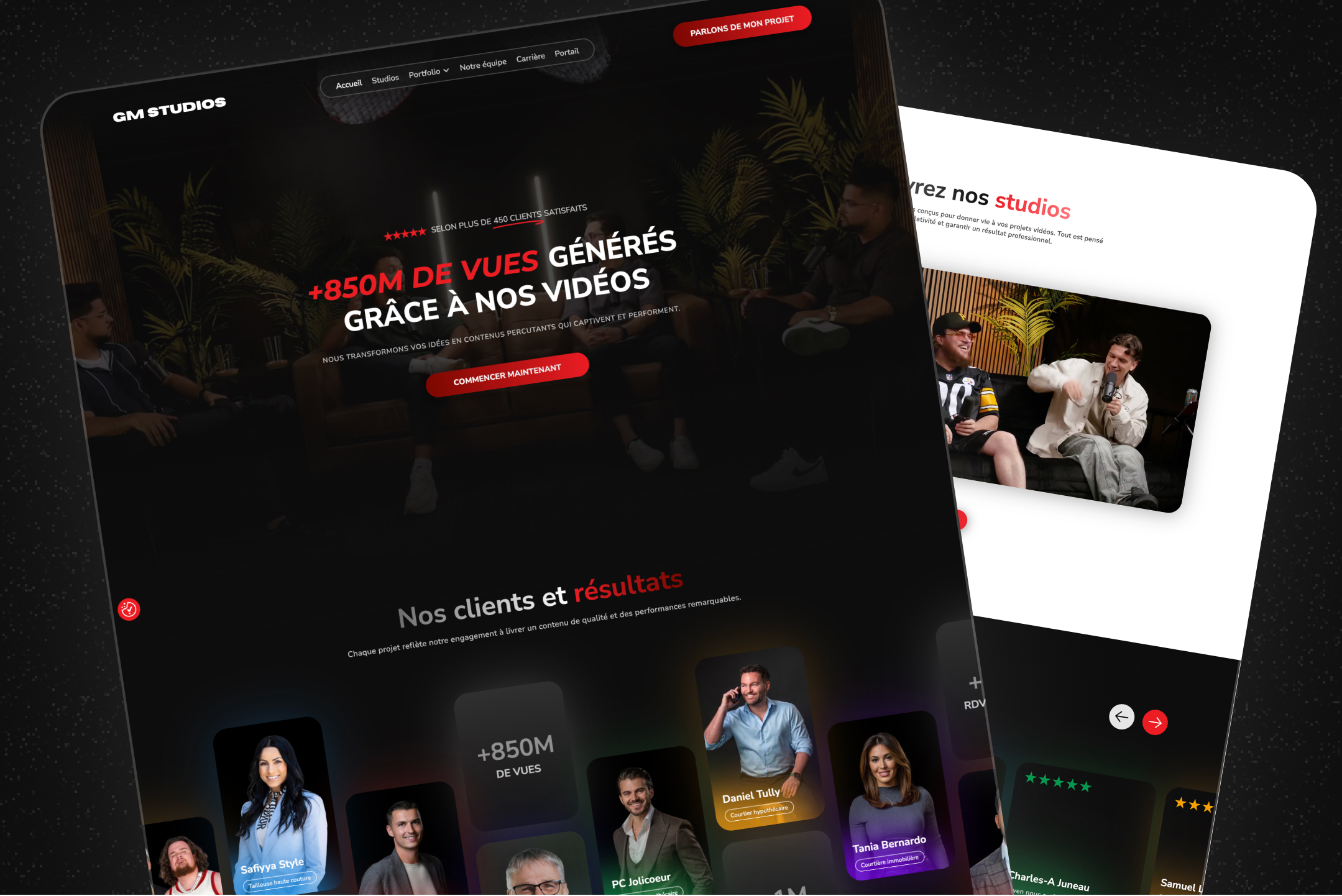 site profile thumbnail