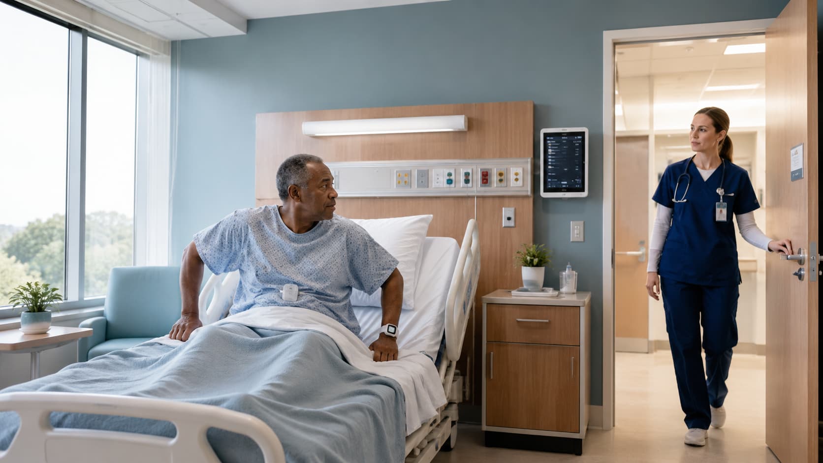 How Wearable Motion Data Supports Hospital Fall-Risk Monitoring