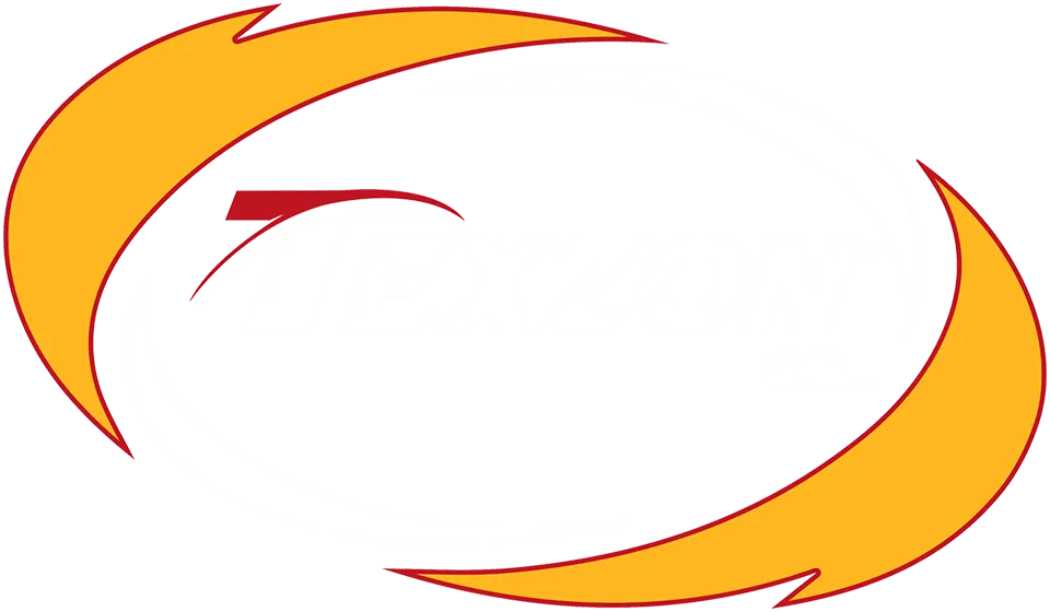 Texzon Oil logo with white text