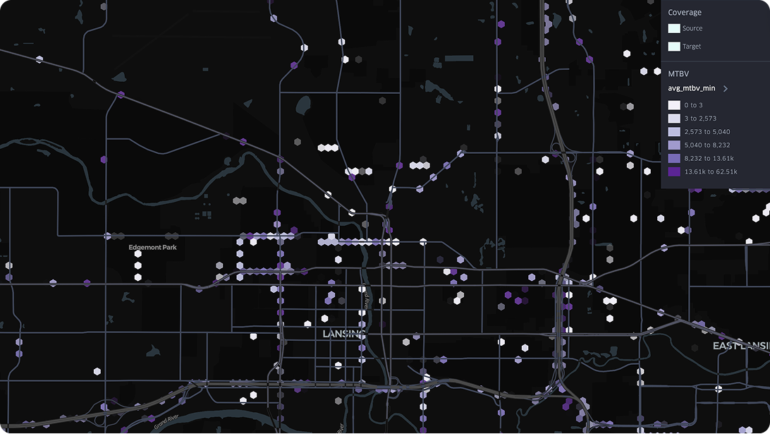 Nexar Fleets platform UI