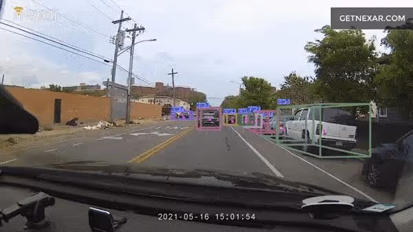 Nexar Fleets platform UI