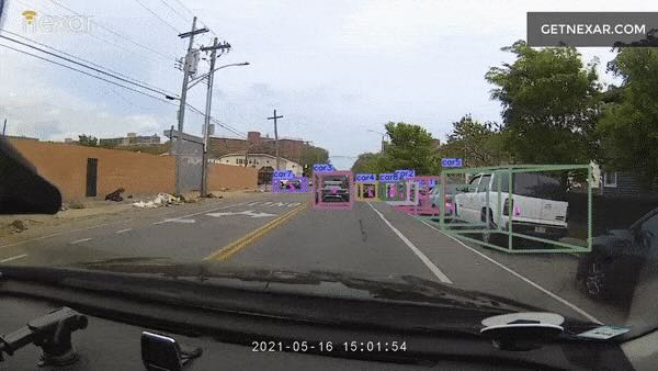 Nexar Fleets platform UI