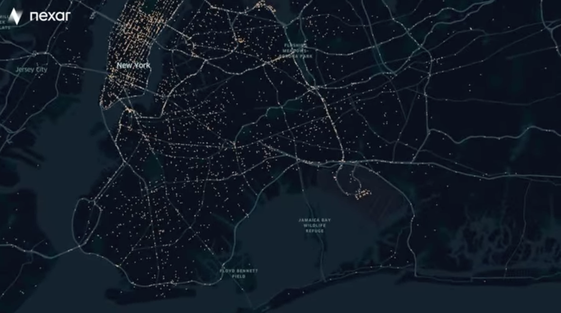 Nexar Fleets platform UI