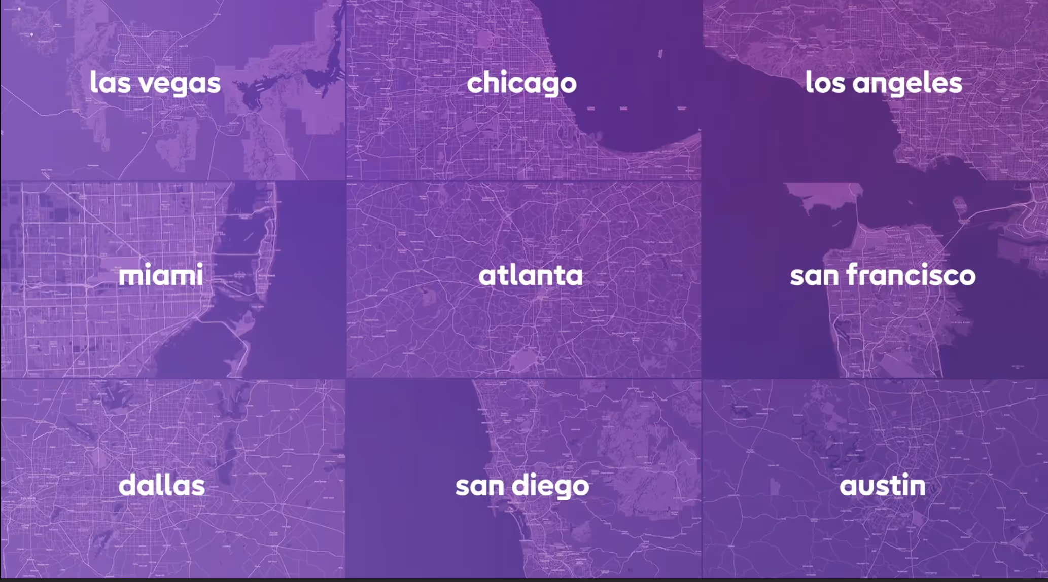 Map with fresh images