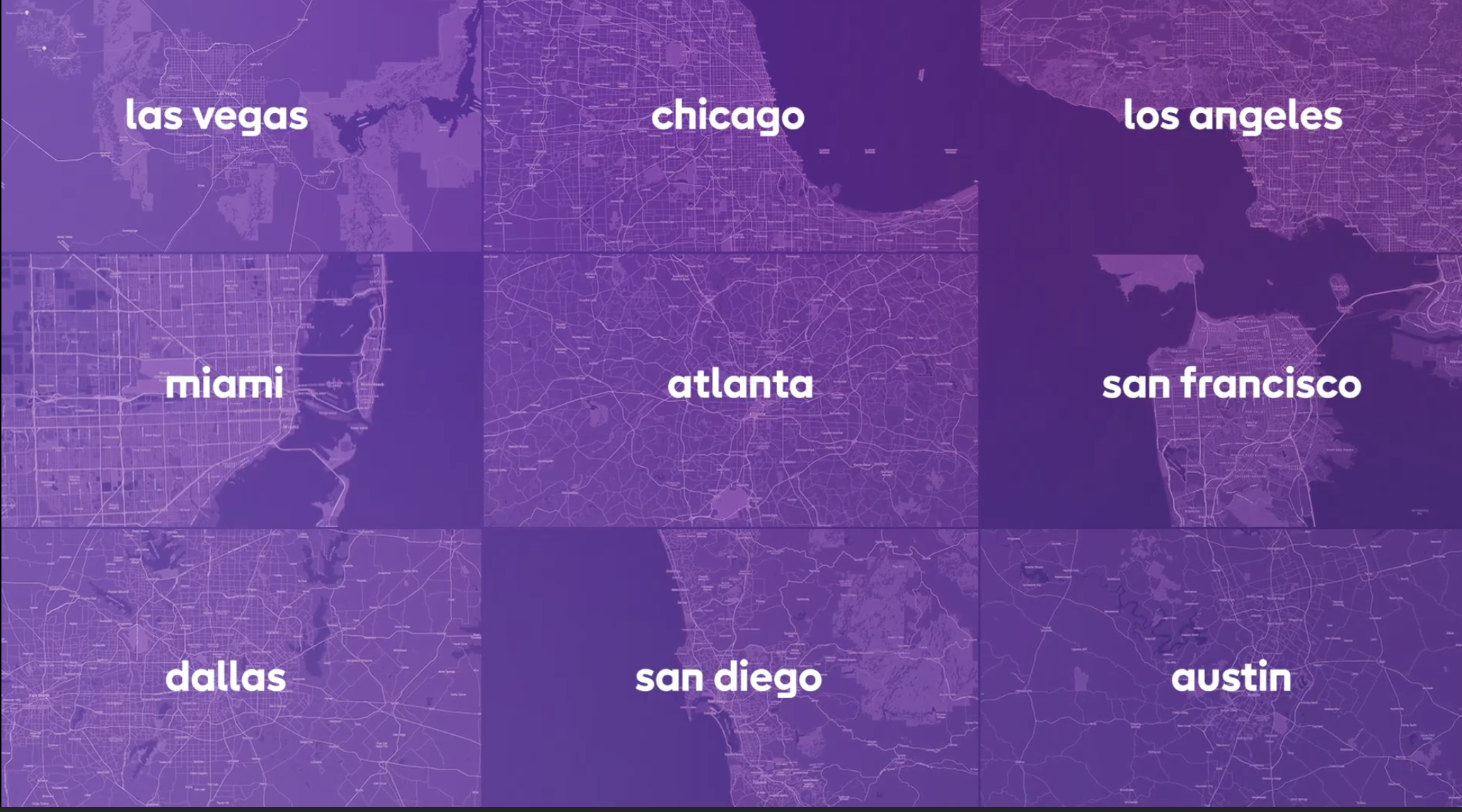 Map with fresh images