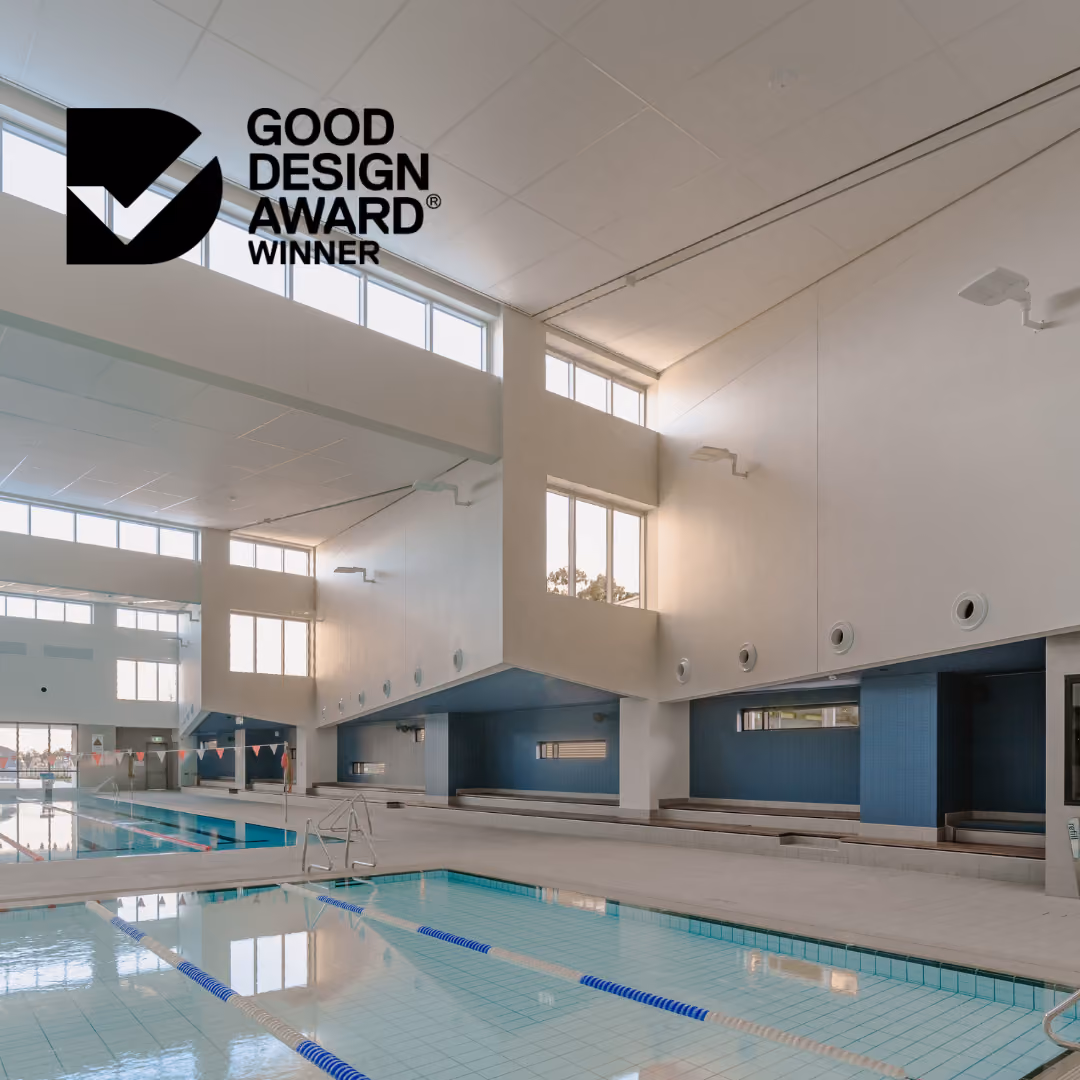 Australian Good Design Award Winner for Ivanhoe Grammar School – Coonawarra Willam Aquatic Centre