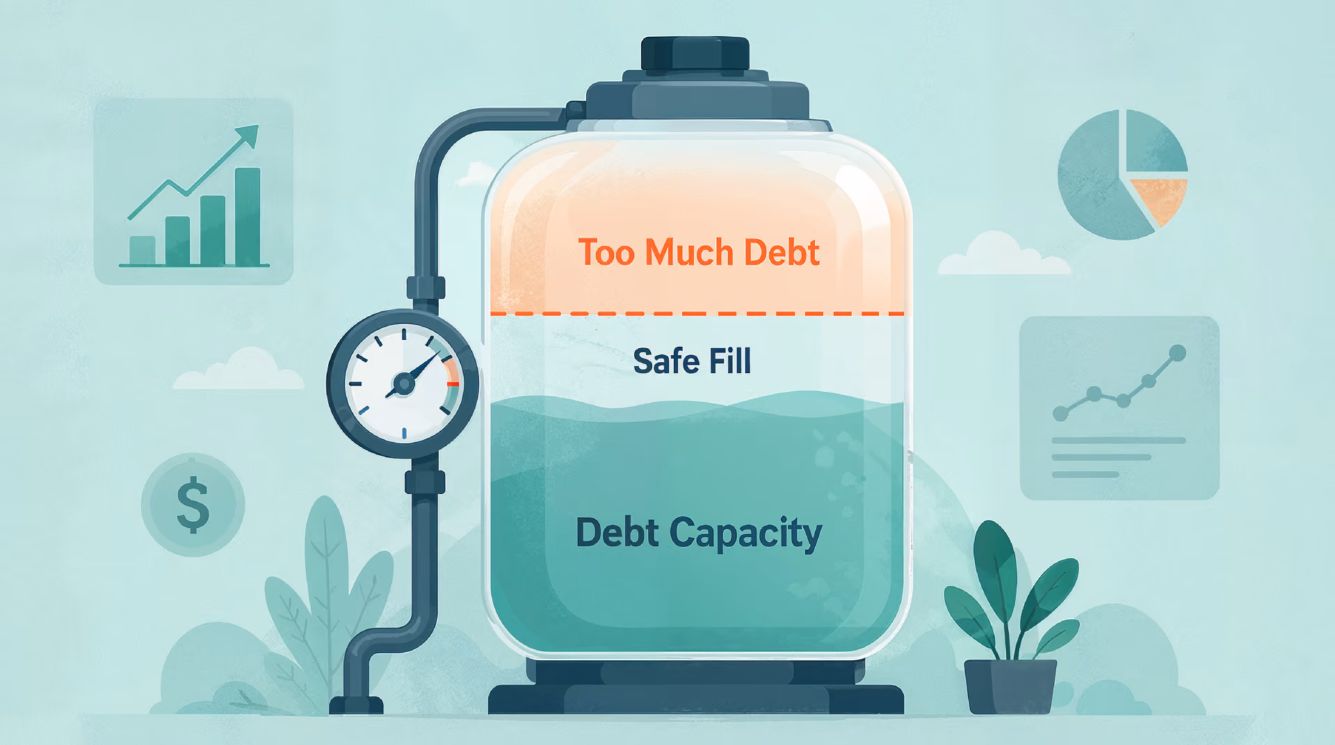How Much Debt Is Too Much? A SaaS Founder's Guide to Healthy Debt