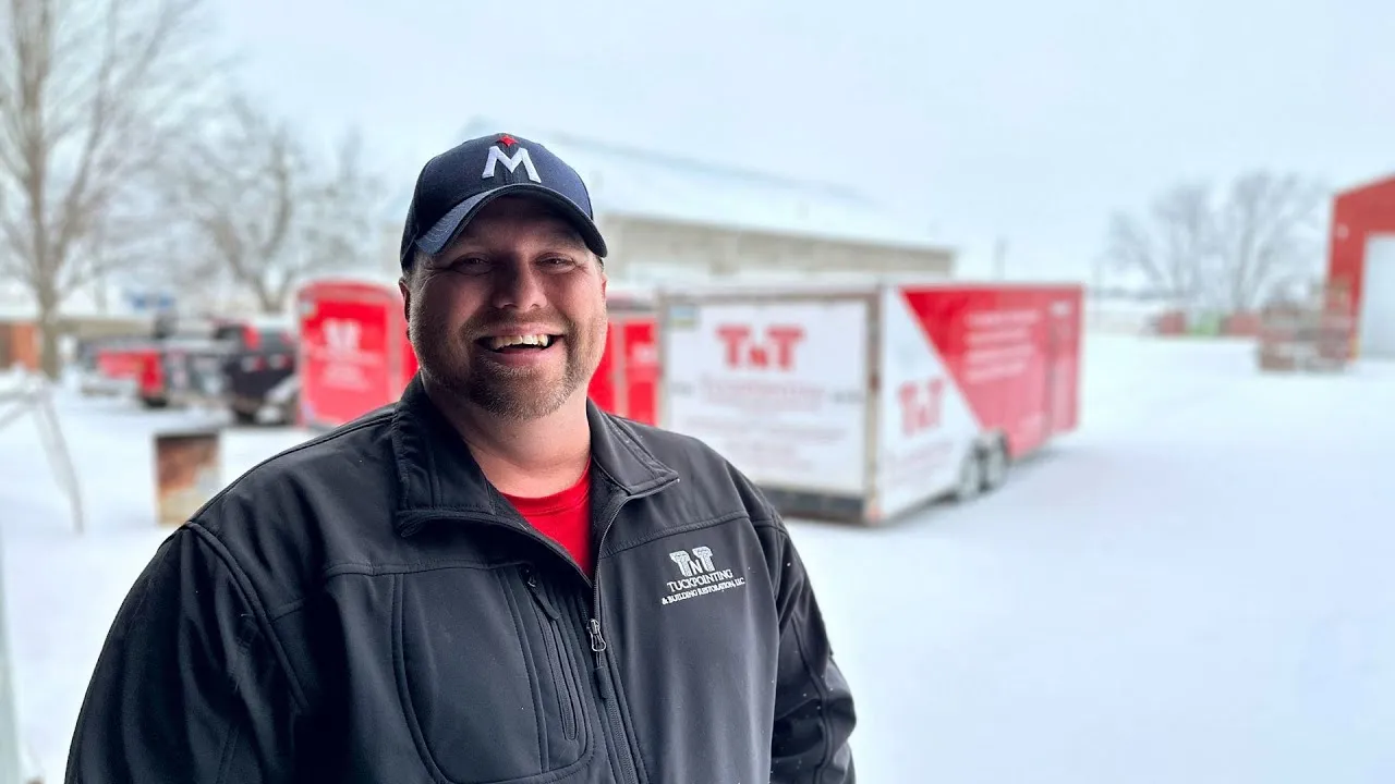 Josh Smyser, CEO of TNT Tuckpointing and Building Restoration