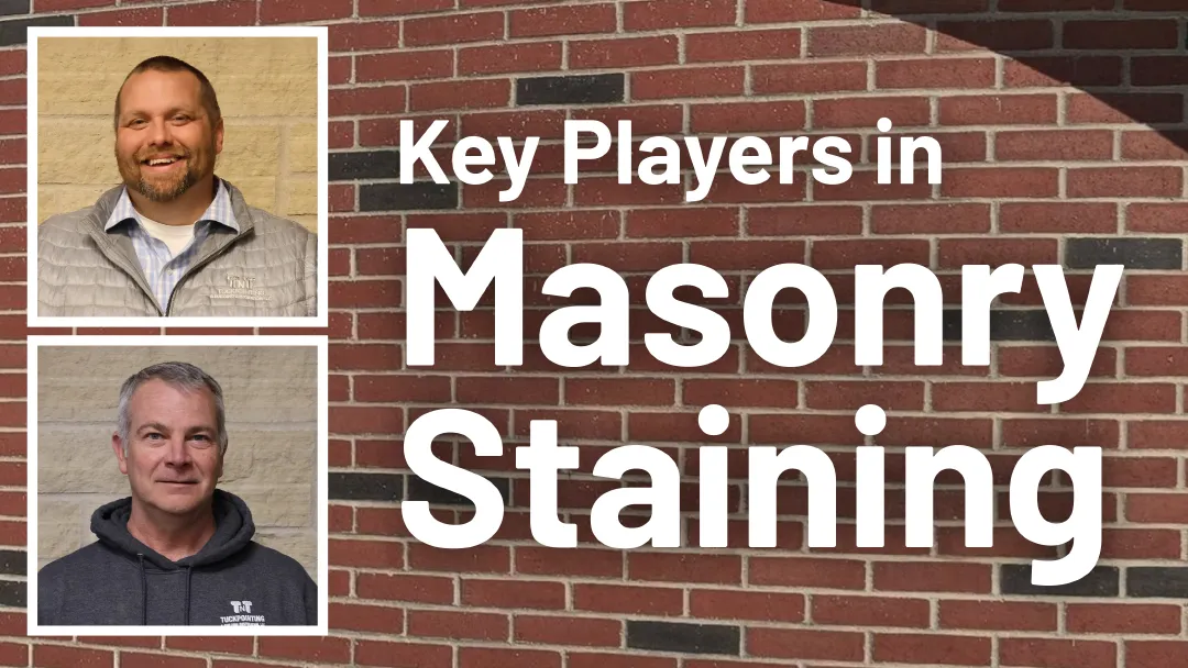 Our masonry staining operations are led by Josh Smyser, our CEO, and Jason Burg, who joined our team in late 2023 bringing over 30 years of masonry restoration experience.