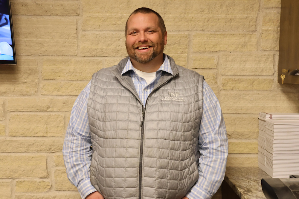 Joshua Smyser, Owner of TNT Tuckpointing & Building Restoration