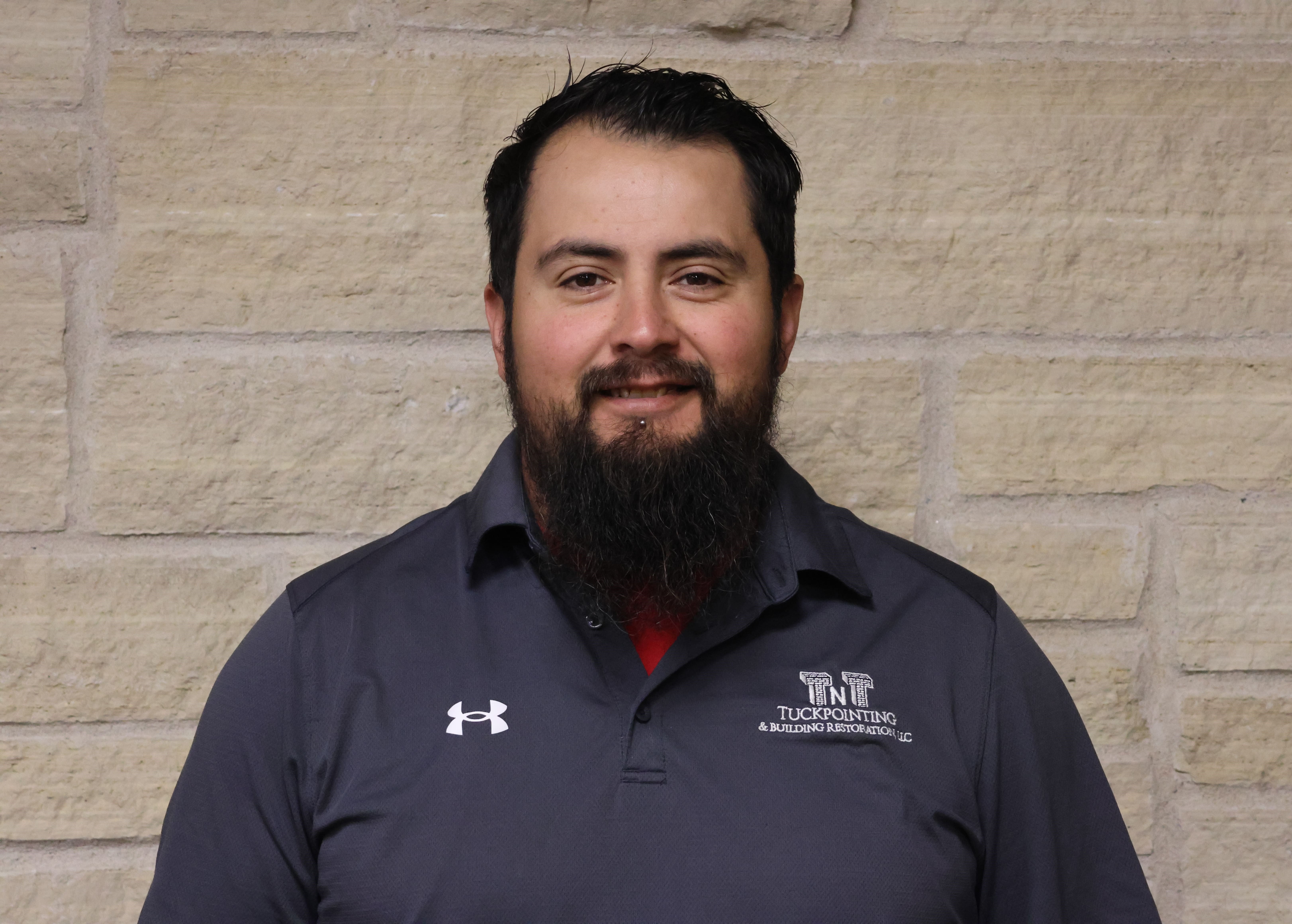 Mike Lee, TNT Tuckpointing team member