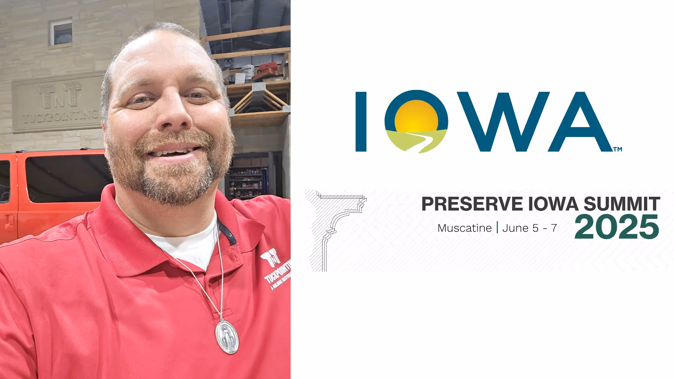 Preserve Iowa Summit event photo for Renewed Purpose article