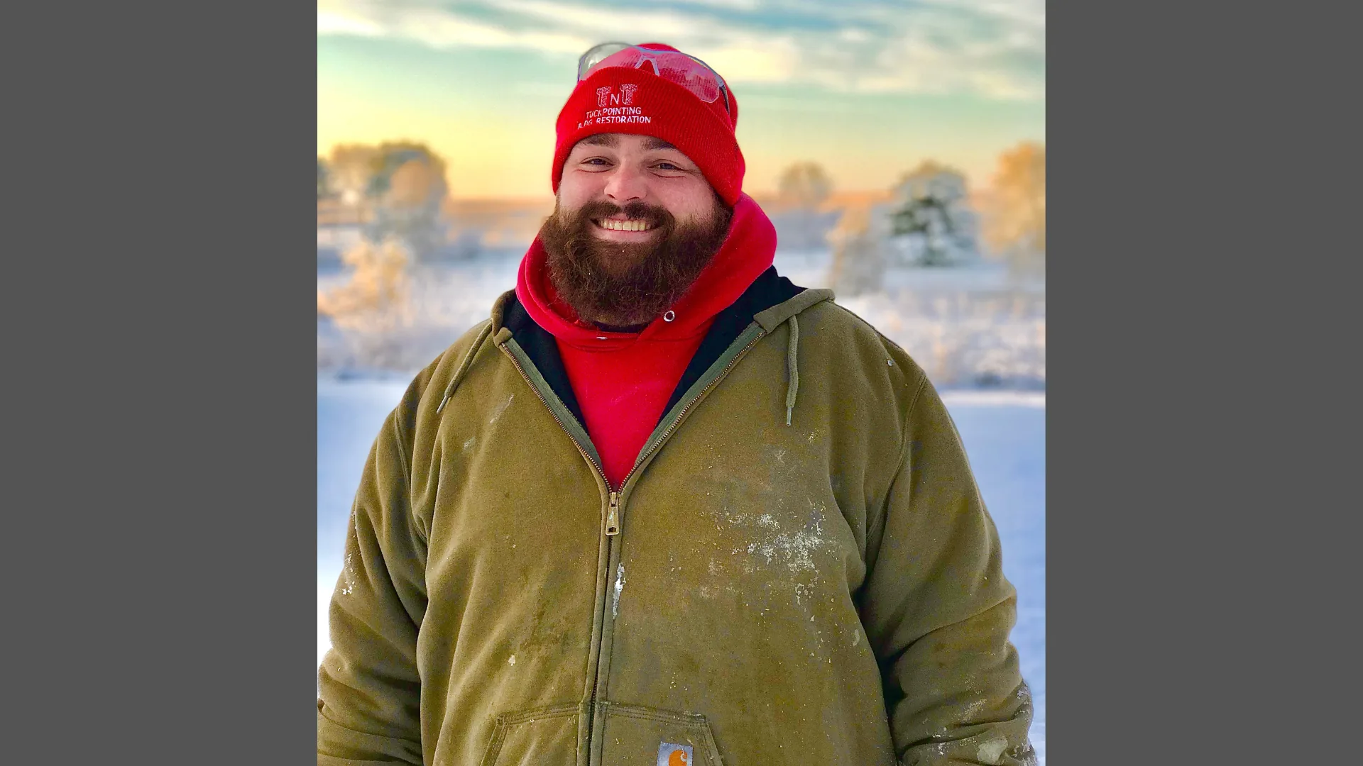 Richard Copley TNT Tuckpointing employee spotlight photo
