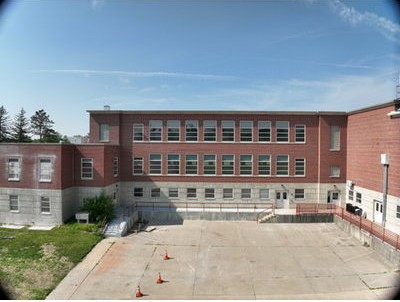 Historic brick buildings on the Iowa Juvenile Home campus in Toledo, Iowa