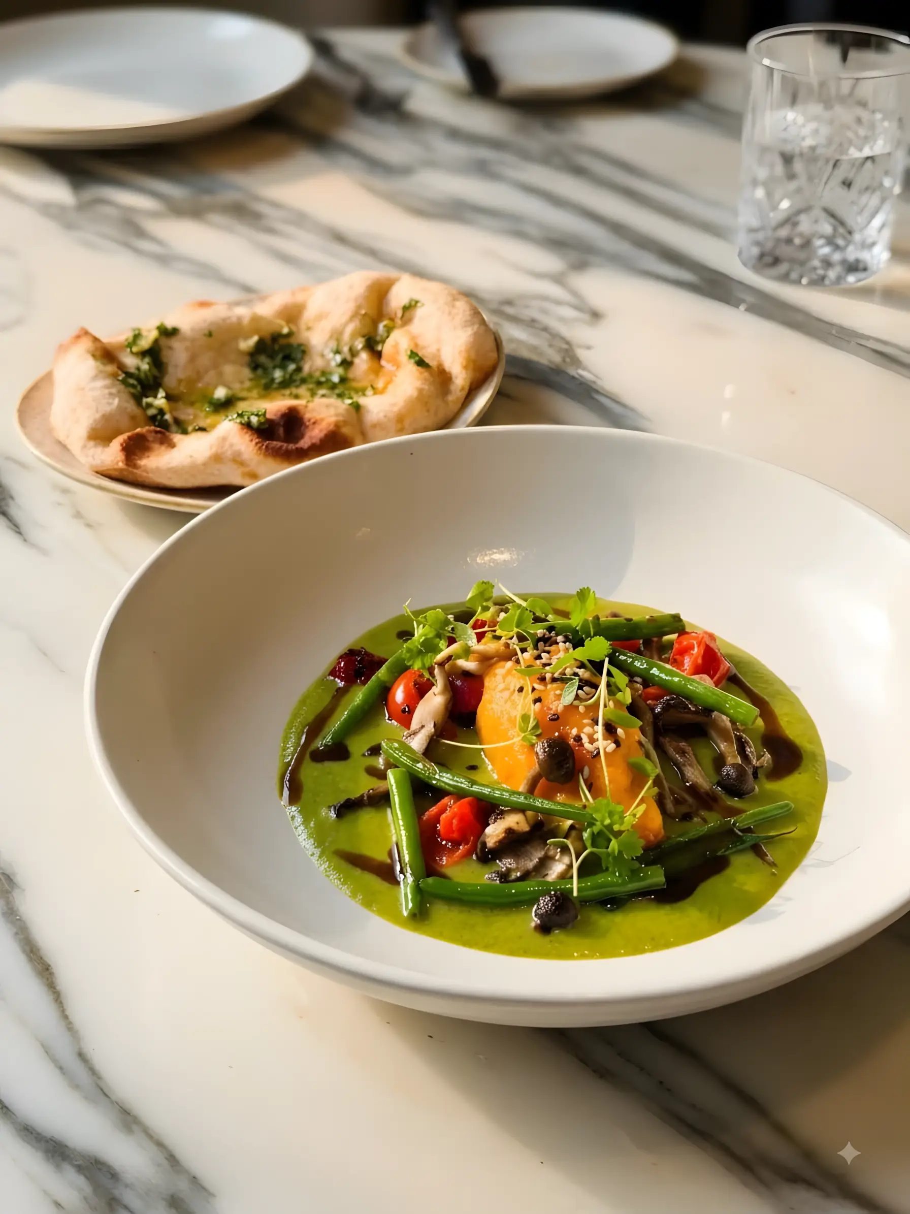 Goan-inspired vegetarian curry for Curry Night at Sam’s Waterside in Brentford