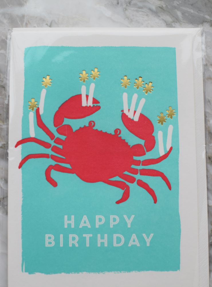 Crab Happy Birhday