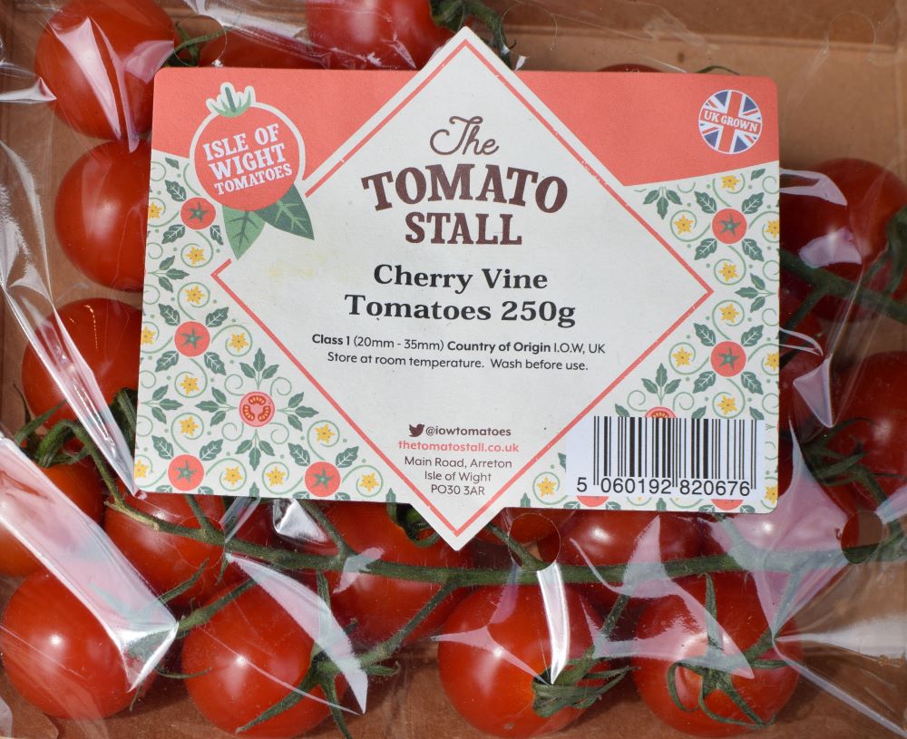 Isle of White Cherry Vine Tomatoes