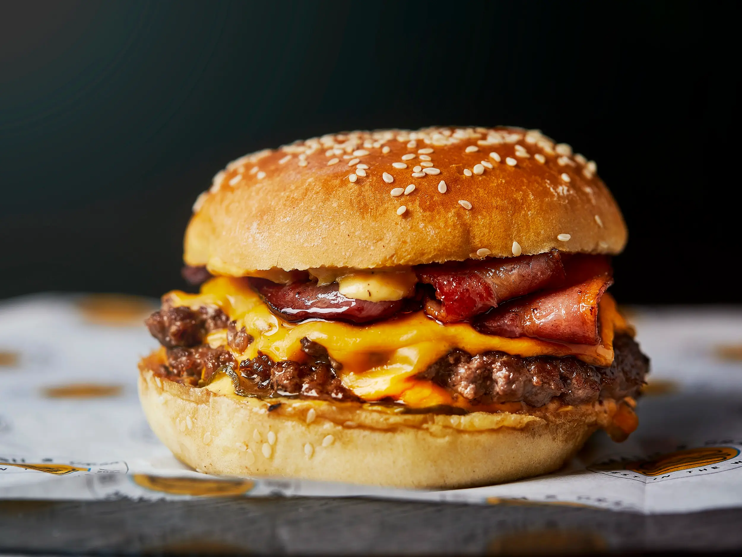 Smash Burgers at Sam's Kitchen