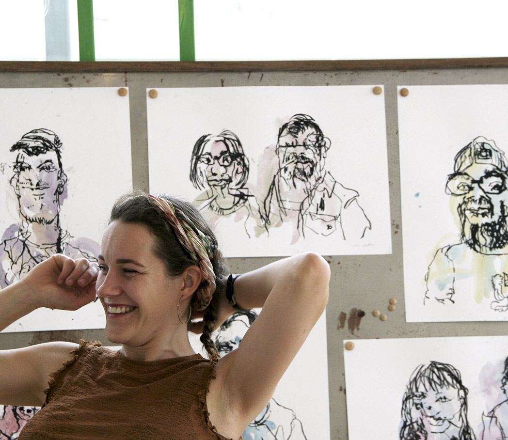 Portrait of iris bakker