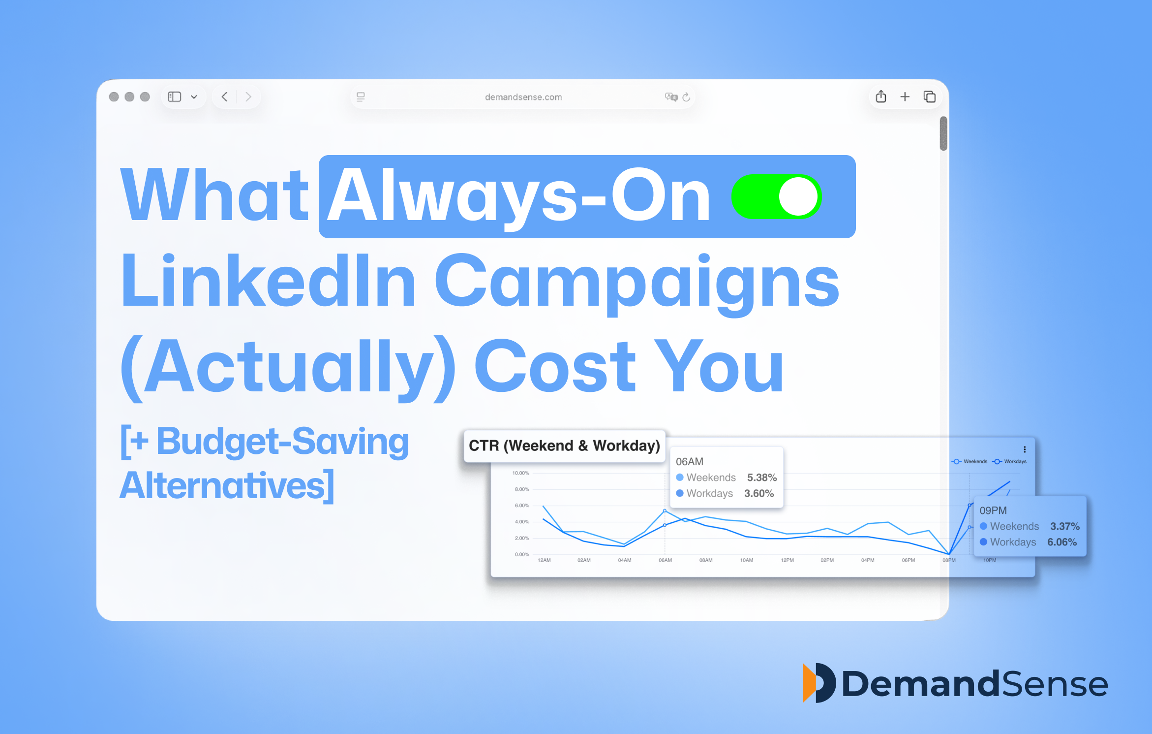 What Always-On LinkedIn Campaigns Actually Cost You [+ Budget-Saving Alternatives] 