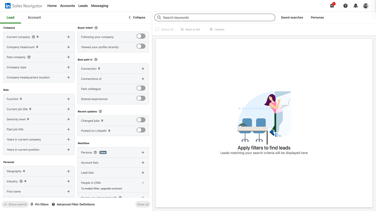 linkedin-sales-navigator-filters