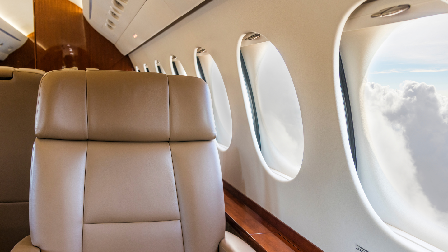 An hangar full of private jets