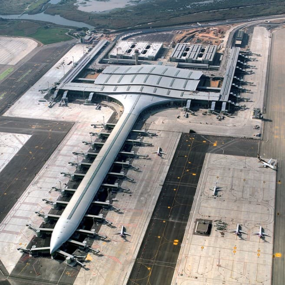 The Rome colosseum, in a sunny day