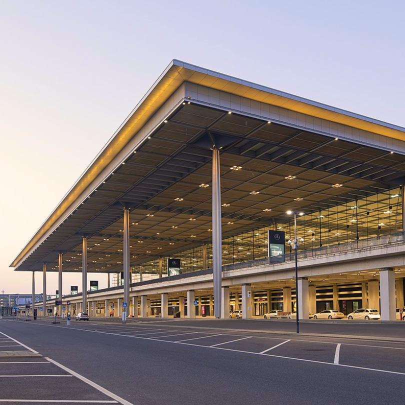 The Rome colosseum, in a sunny day