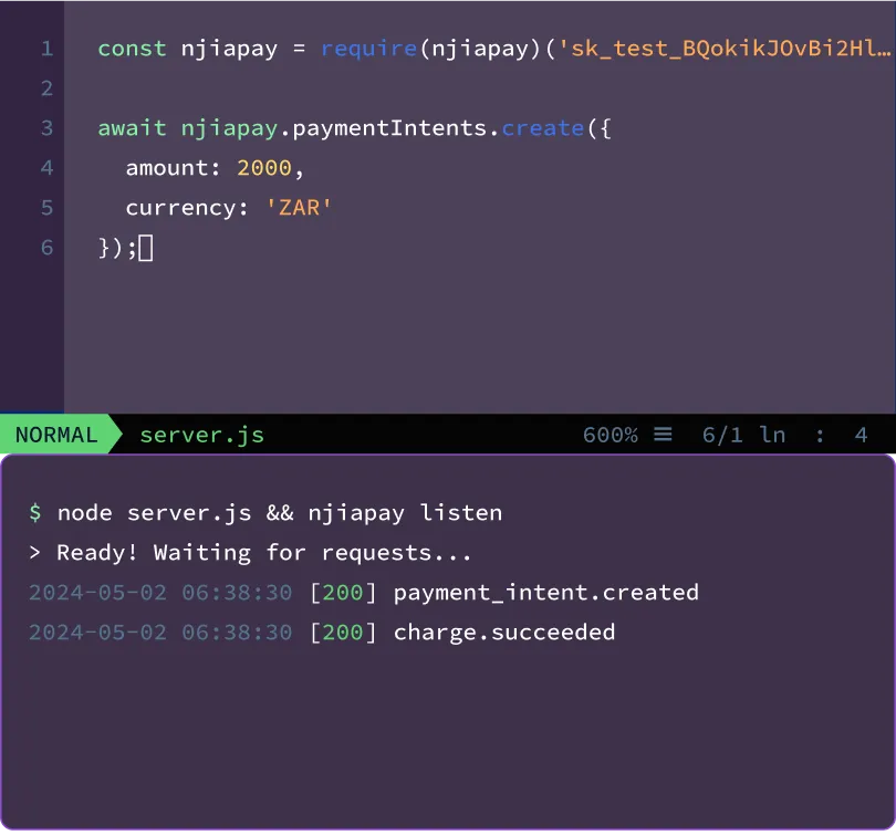 Developer console image